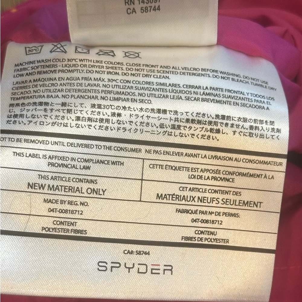 Spyder Girls Thrill Ski & Snowboard Pants | Size 16 | NWT - Picture 8 of 9